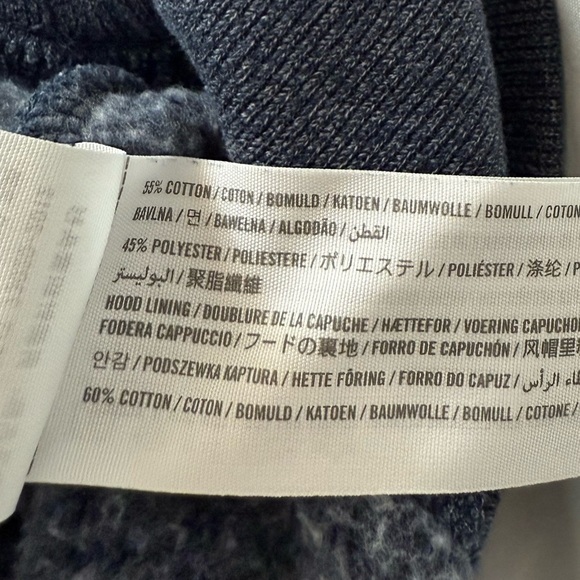 Holster Pullover Hoodie Unisex Charcoal Grey size M with Hand warmer Pockets - Picture 8 of 8